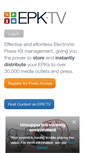 Mobile Screenshot of epk.tv
